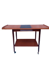 Load image into Gallery viewer, Vintage Teak & Rosewood Bar Cart