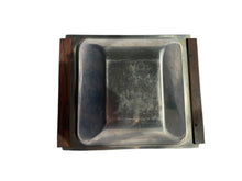 Load image into Gallery viewer, Vintage Danish Stainless Steel + Wood Relish/Serving Tray
