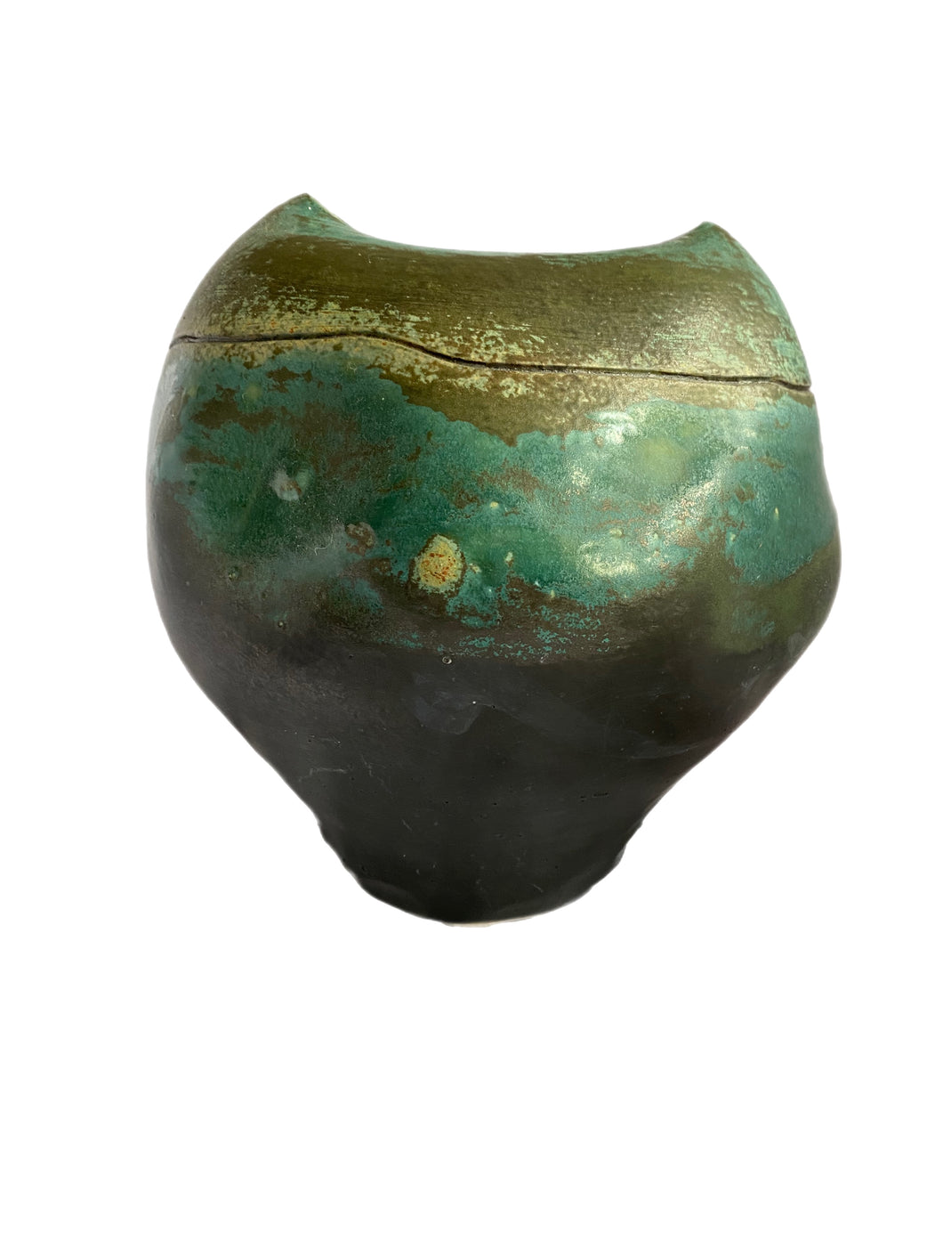 Modern Abstract/Organic Vase, Hand-Crafted