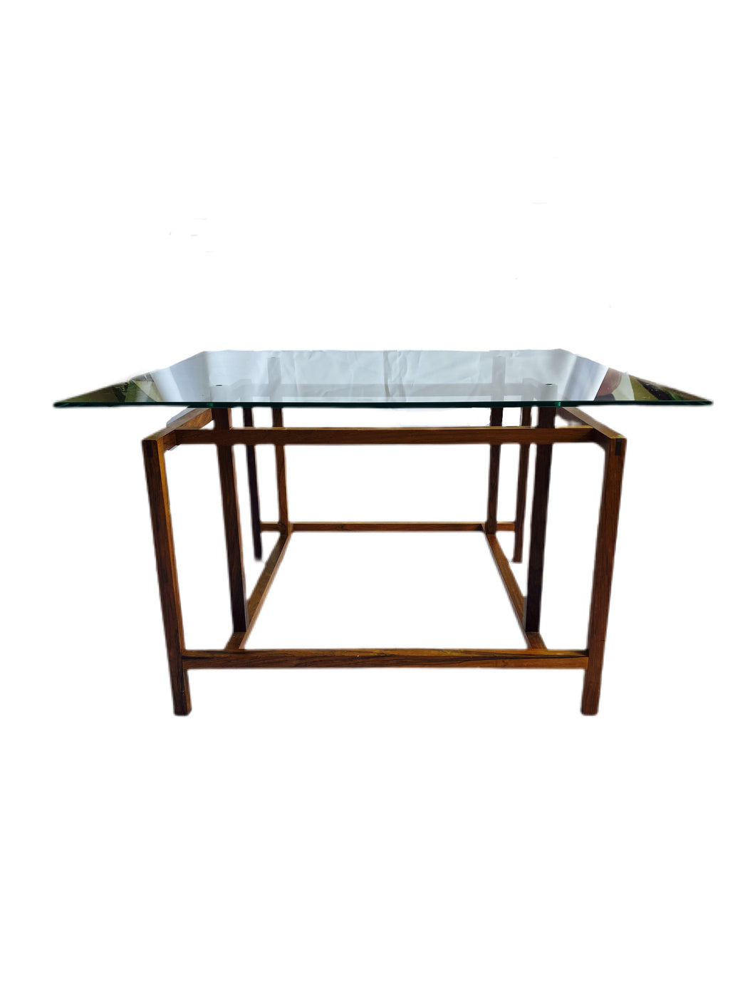 Vintage Teak + Glass Henning Norgaard Side Table