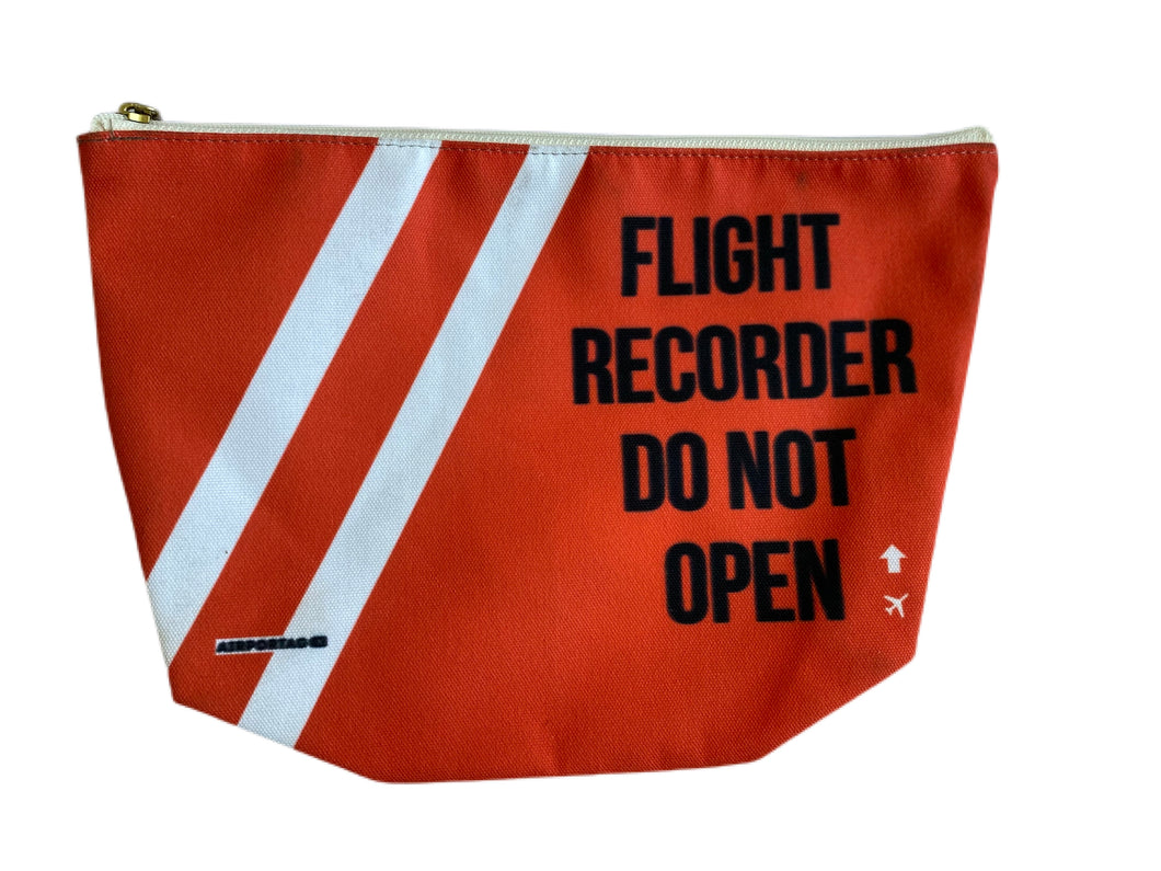 Flight Recorder Zipper Pouch