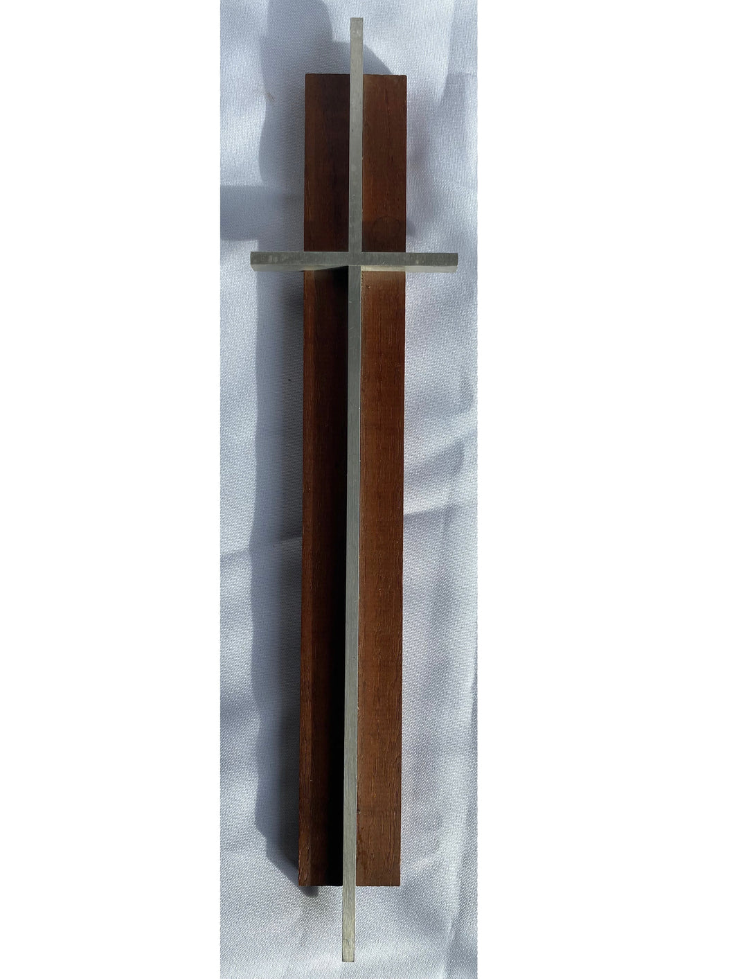Vintage Mid-Century Modern/Modernist Cross, Large