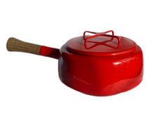 Load image into Gallery viewer, Quistgaard Dansk &quot;Kobenstyle&quot; Red Vintage Fondue Pot, Made in France
