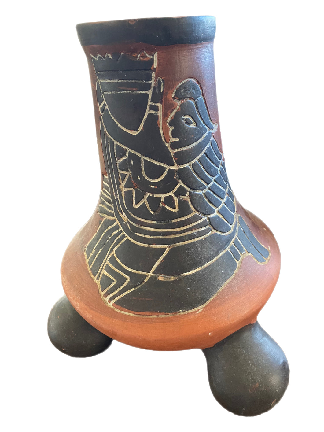 Vintage Mexican Tripod Pottery
